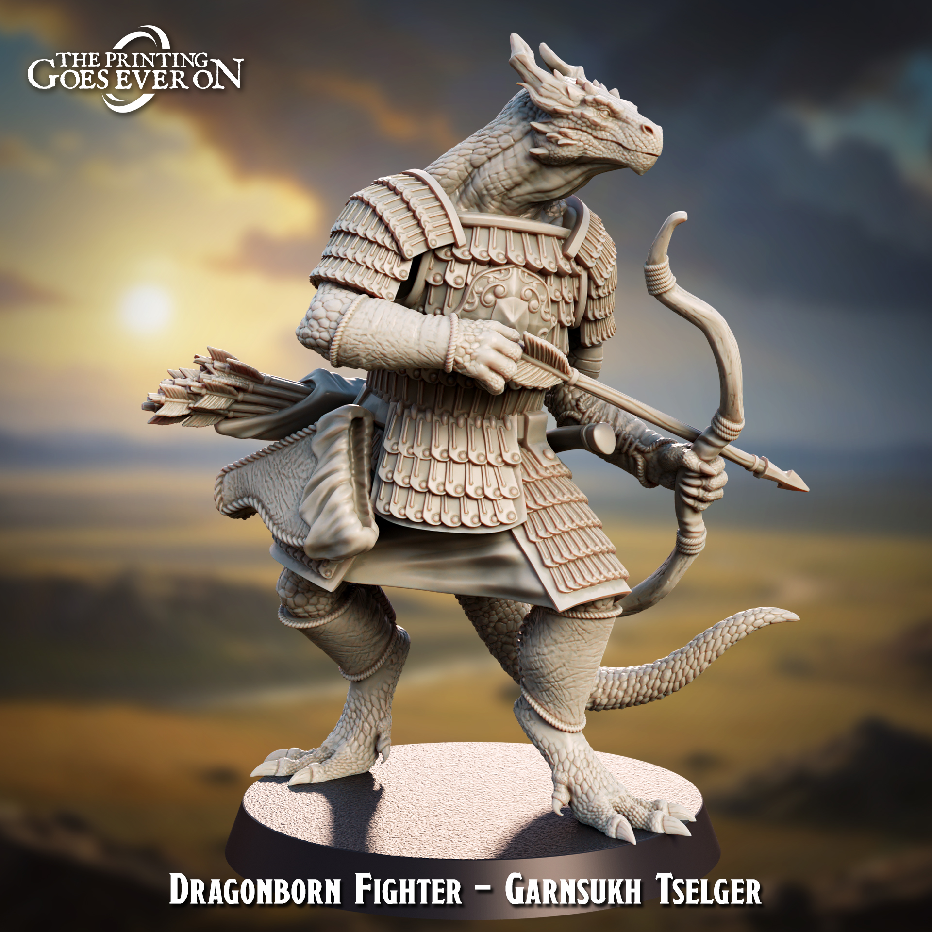 Dragonborn Fighter - Garnsukh Tselger - Presupported